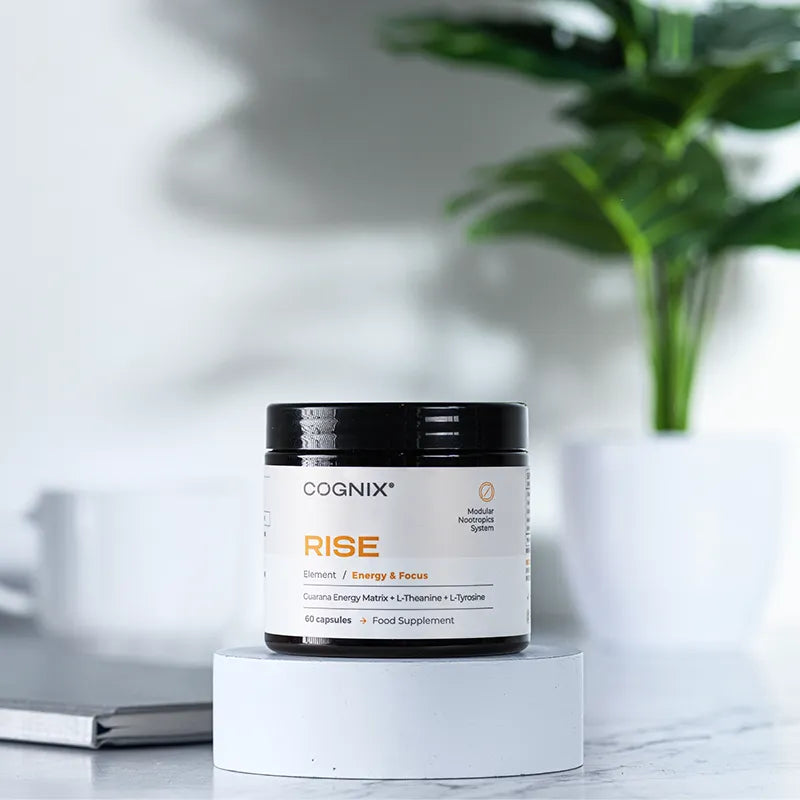 RISE Energy Nootropic | Premium Support for smooth, sustained Energy & Focus