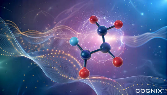 3D render of L-Tyrosine molecule