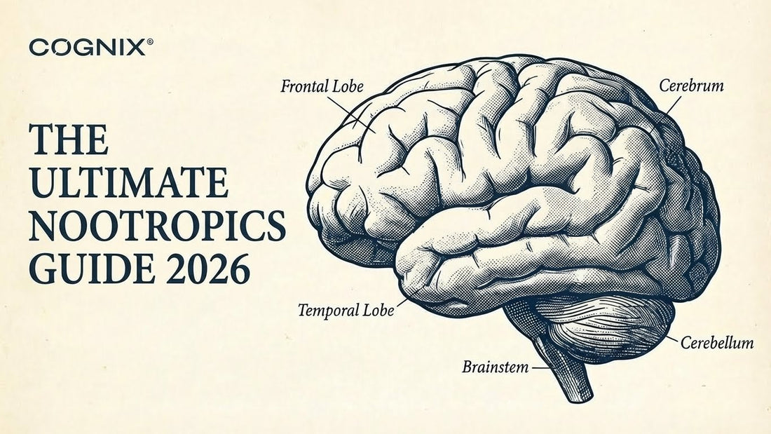 Illustration of a human head with green brain showing healthly brain nutrition